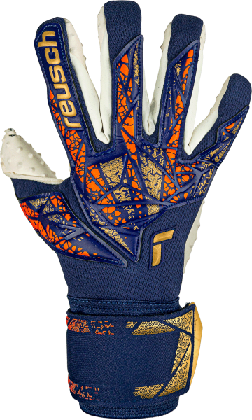 Reusch Attrakt SpeedBump 5470039 4410 blue orange gold front